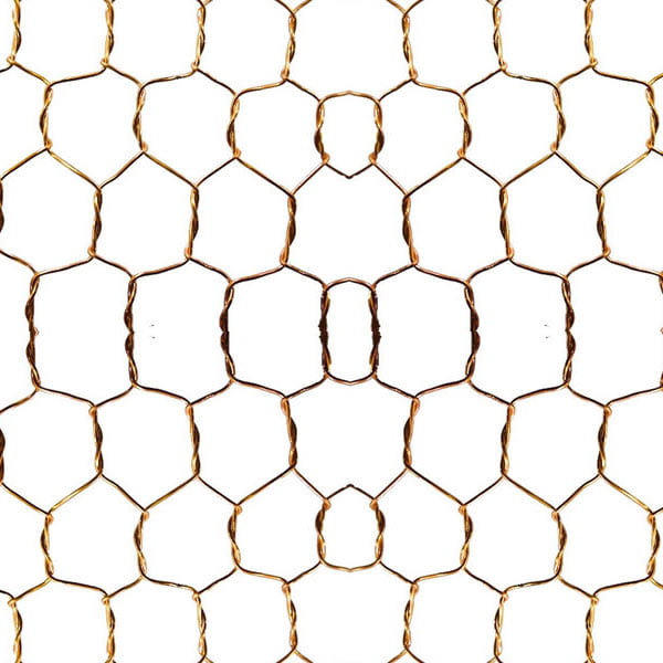 Brass Hexagonal Wire Mesh